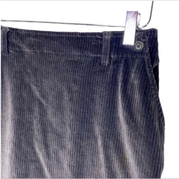 LIZ CLAIBORNE LIZ SPORT vintage corduroy skirt 8 gray - Picture 4 of 9